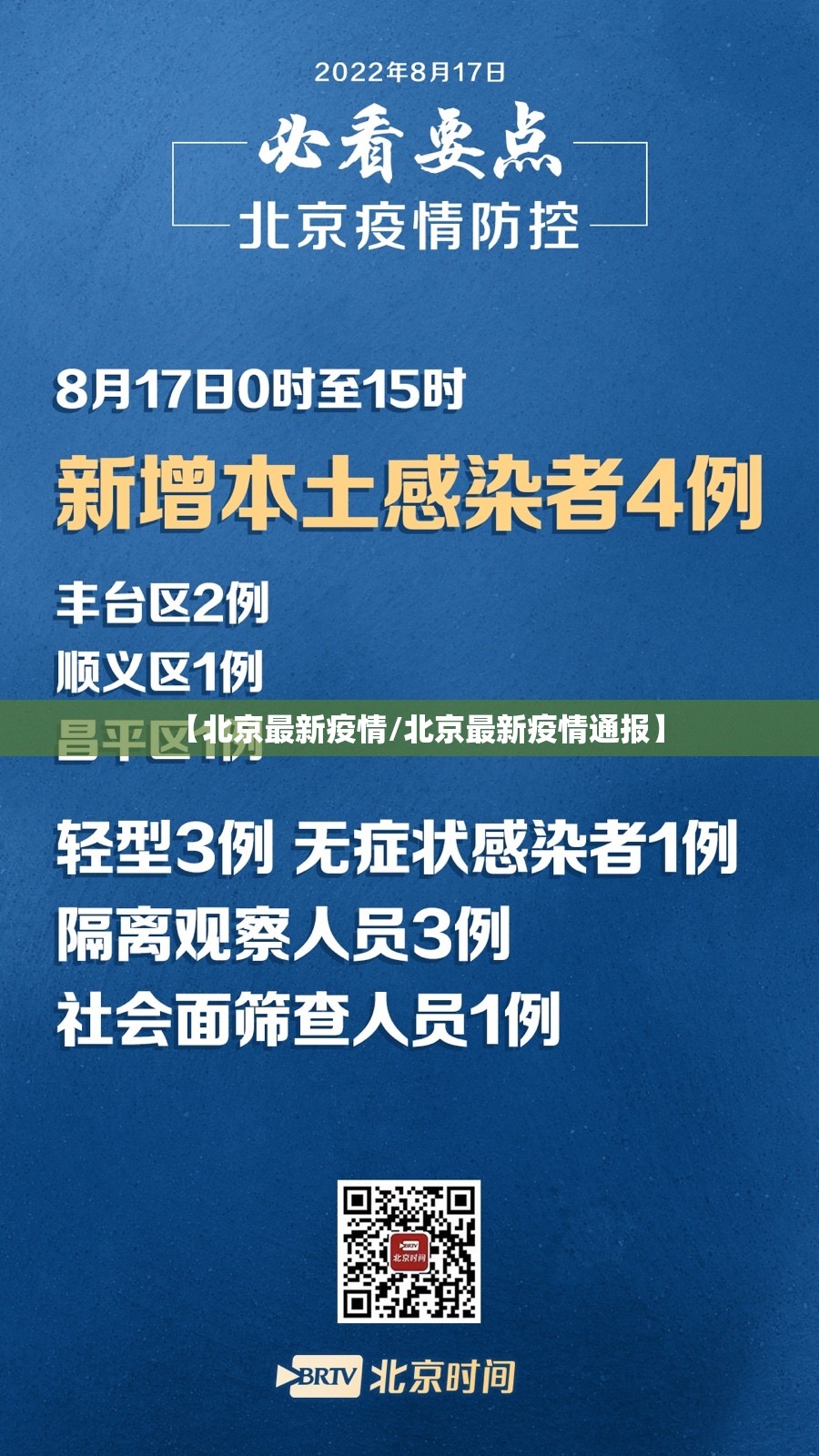 【北京最新疫情/北京最新疫情通报】 【北京最新疫情/北京最新疫情通报】