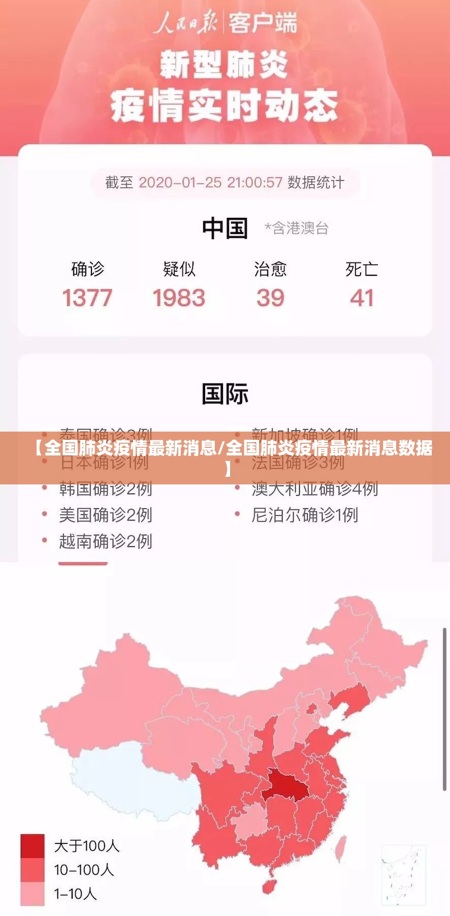 【全国肺炎疫情最新消息/全国肺炎疫情最新消息数据】
