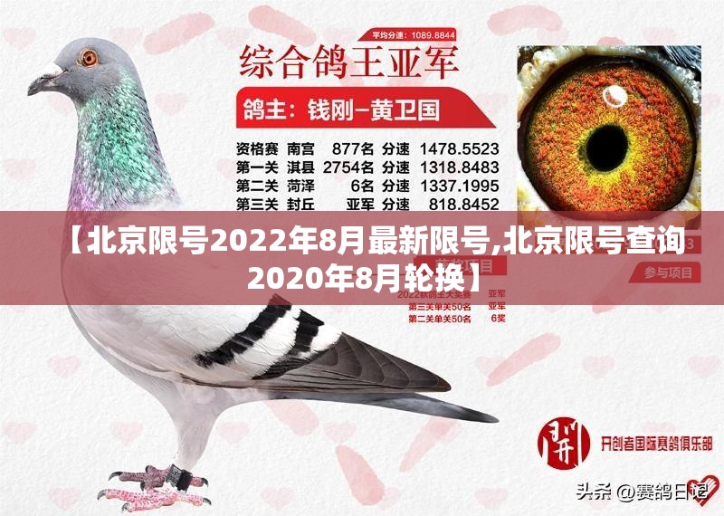 【北京限号2022年8月最新限号,北京限号查询2020年8月轮换】
