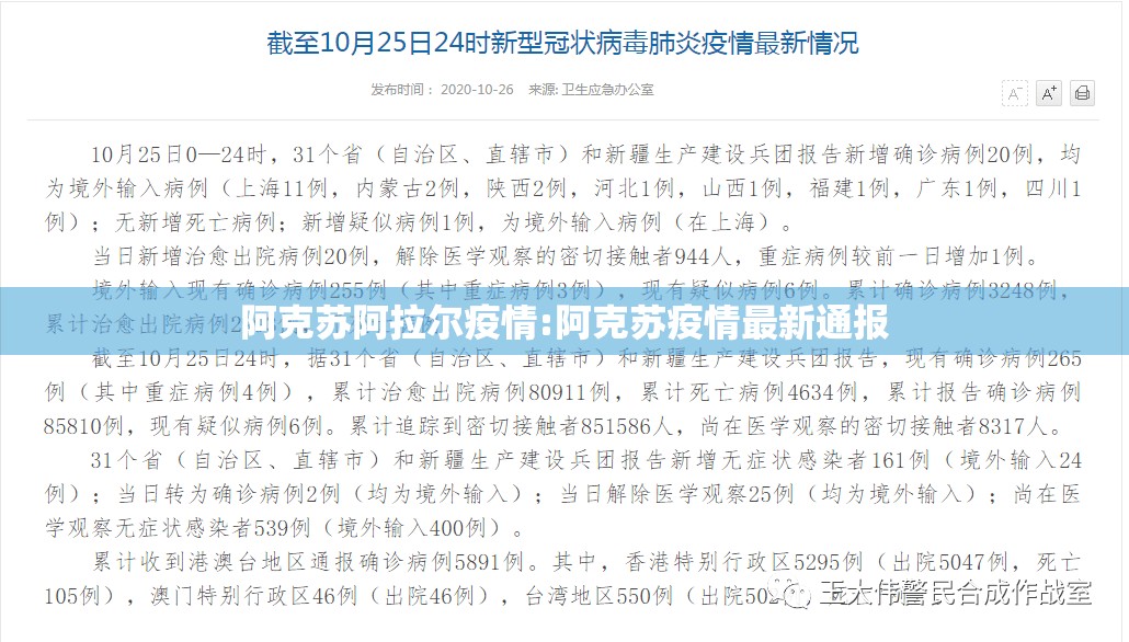 阿克苏阿拉尔疫情:阿克苏疫情最新通报 阿克苏阿拉尔疫情:阿克苏疫情最新通报