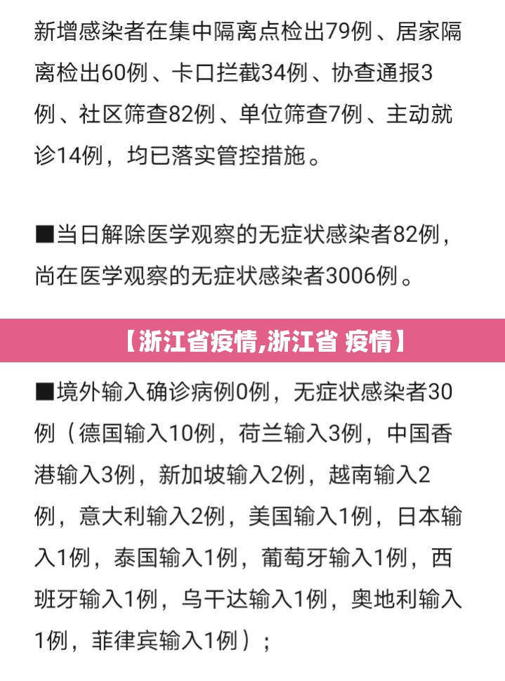 【浙江省疫情,浙江省 疫情】