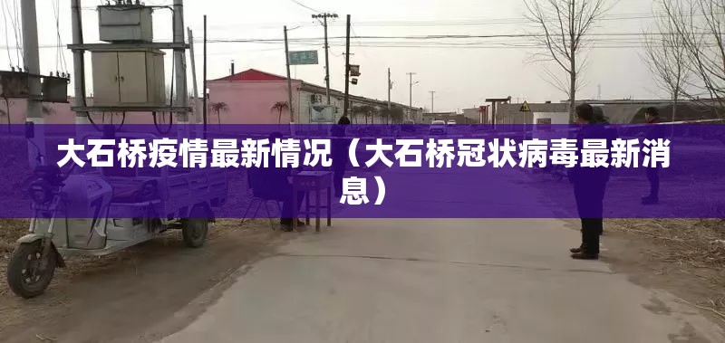 大石桥疫情最新情况（大石桥冠状病毒最新消息）