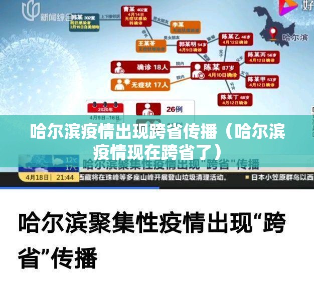 哈尔滨疫情出现跨省传播(哈尔滨疫情现在跨省了) 哈尔滨疫情出现跨省传播(哈尔滨疫情现在跨省了)