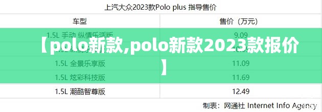 【polo新款,polo新款2023款报价】 【polo新款,polo新款2023款报价】