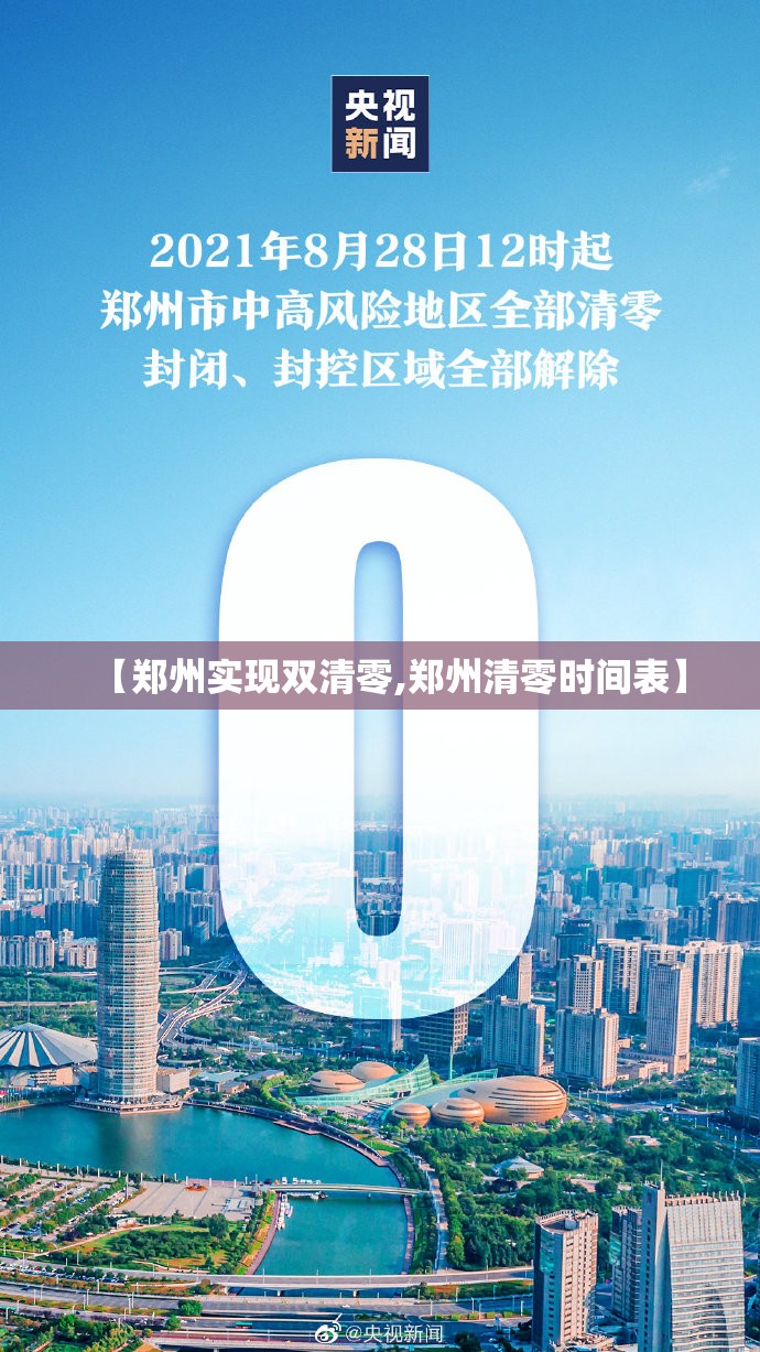 【郑州实现双清零,郑州清零时间表】 【郑州实现双清零,郑州清零时间表】