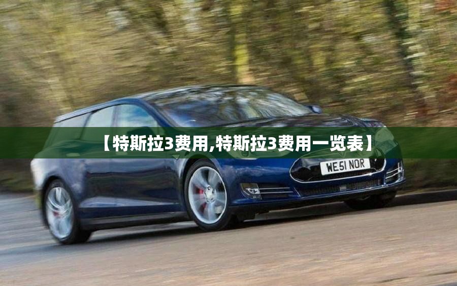 【特斯拉3费用,特斯拉3费用一览表】 【特斯拉3费用,特斯拉3费用一览表】