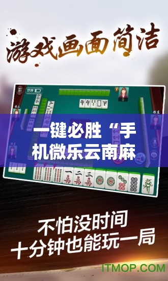 一键必胜“手机微乐云南麻将开挂辅助器通用版”2026开挂教程步骤