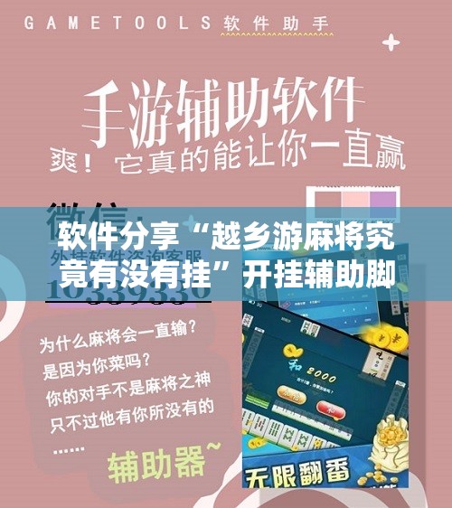软件分享“越乡游麻将究竟有没有挂”开挂辅助脚本+详细开挂安装教程