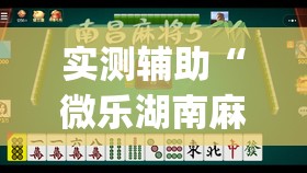 实测辅助“微乐湖南麻将三打哈有没有开挂神器”开挂(透视)辅助教程