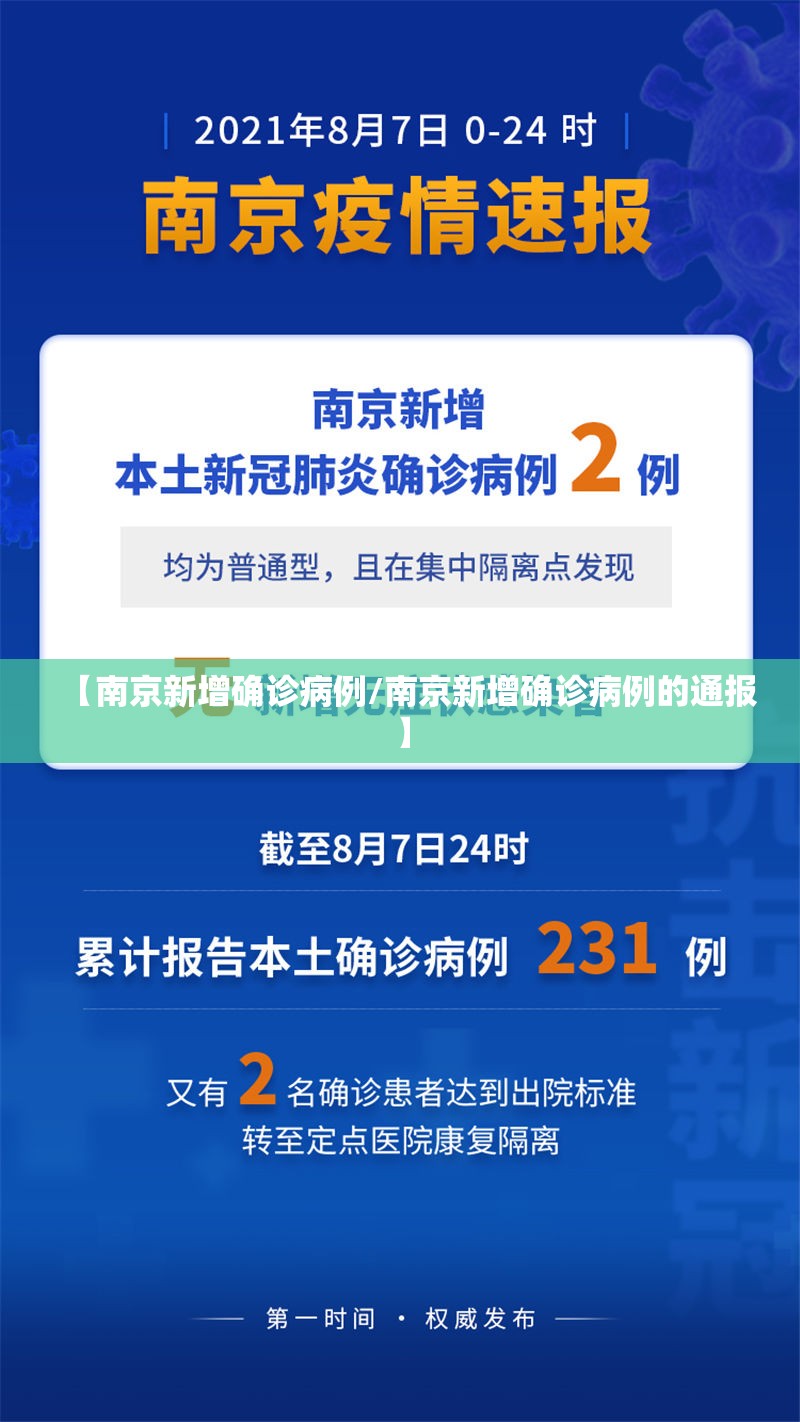 【南京新增确诊病例/南京新增确诊病例的通报】 【南京新增确诊病例/南京新增确诊病例的通报】