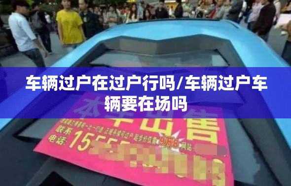 车辆过户在过户行吗/车辆过户车辆要在场吗