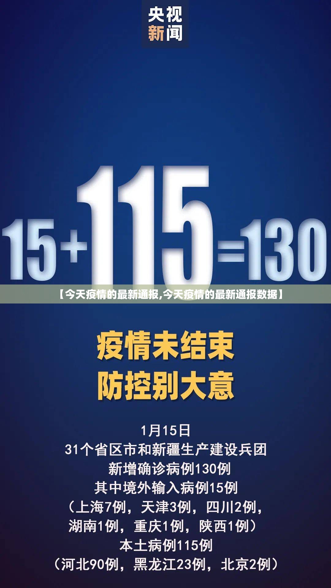 【今天疫情的最新通报,今天疫情的最新通报数据】 【今天疫情的最新通报,今天疫情的最新通报数据】