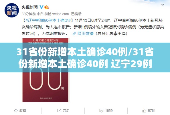 31省份新增本土确诊40例/31省份新增本土确诊40例 辽宁29例 31省份新增本土确诊40例/31省份新增本土确诊40例 辽宁29例