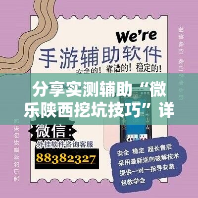 分享实测辅助“微乐陕西挖坑技巧”详细外挂透视辅助软件教程