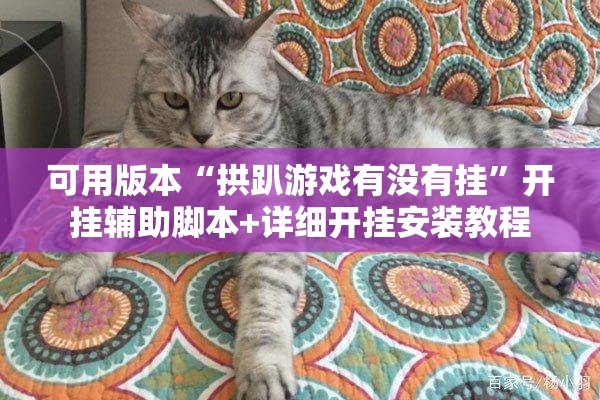 可用版本“拱趴游戏有没有挂”开挂辅助脚本+详细开挂安装教程