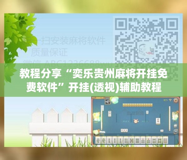 教程分享“奕乐贵州麻将开挂免费软件”开挂(透视)辅助教程
