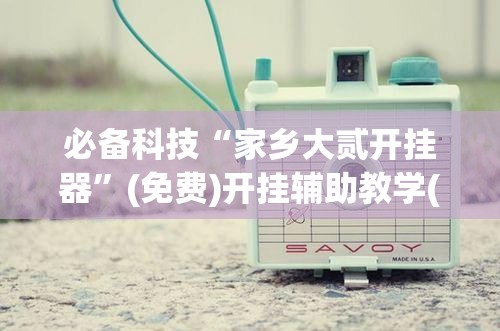 必备科技“家乡大贰开挂器”(免费)开挂辅助教学(最新辅助开挂教程)