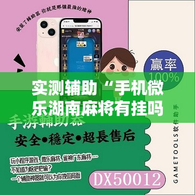 实测辅助“手机微乐湖南麻将有挂吗	”科技辅助神器手机版
