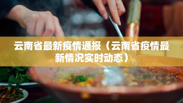 云南省最新疫情通报(云南省疫情最新情况实时动态) 云南省最新疫情通报(云南省疫情最新情况实时动态)