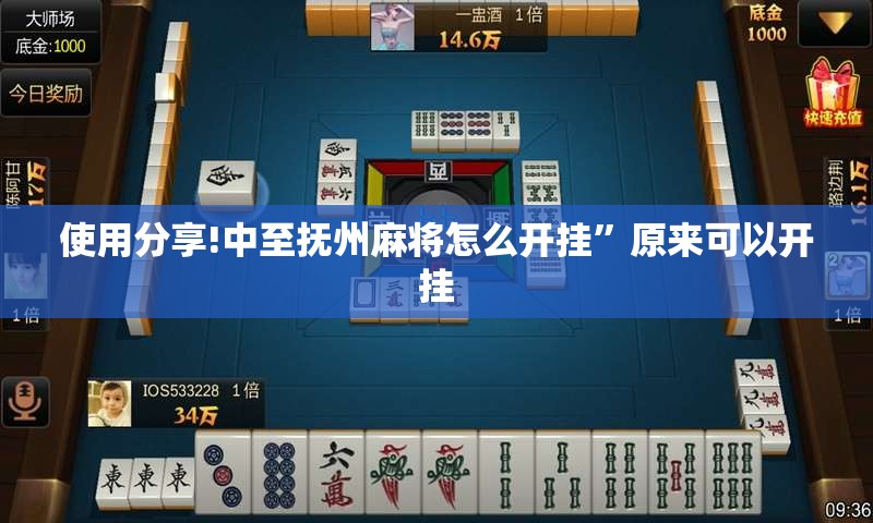使用分享!中至抚州麻将怎么开挂”原来可以开挂