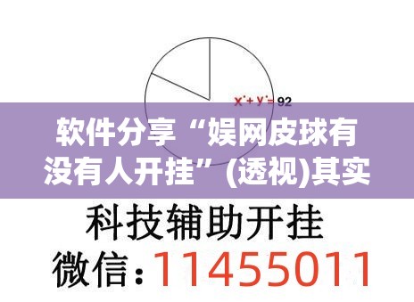 软件分享“娱网皮球有没有人开挂”(透视)其实确实有挂