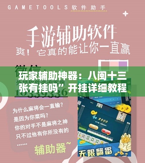 玩家辅助神器：八闽十三张有挂吗”开挂详细教程