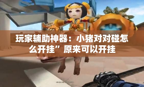 玩家辅助神器：小猪对对碰怎么开挂”原来可以开挂