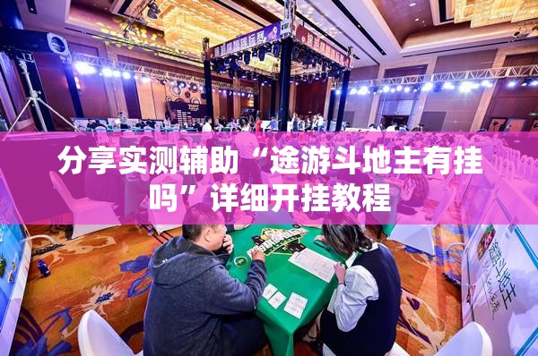 分享实测辅助“途游斗地主有挂吗”详细开挂教程