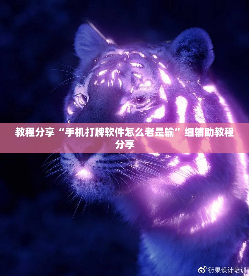 教程分享“手机打牌软件怎么老是输”细辅助教程分享