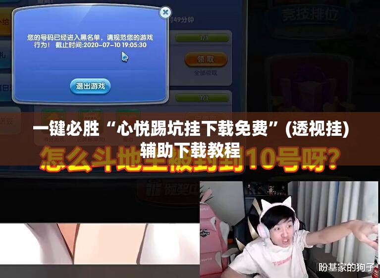一键必胜“心悦踢坑挂下载免费”(透视挂)辅助下载教程