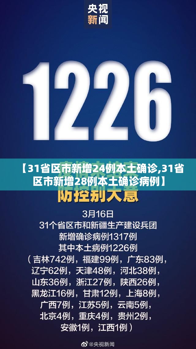 【31省区市新增24例本土确诊,31省区市新增28例本土确诊病例】