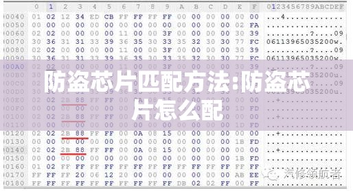 防盗芯片匹配方法:防盗芯片怎么配