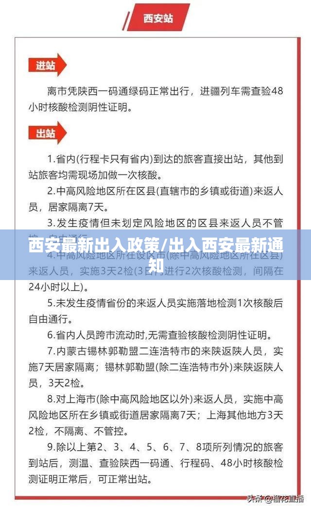 西安最新出入政策/出入西安最新通知 西安最新出入政策/出入西安最新通知