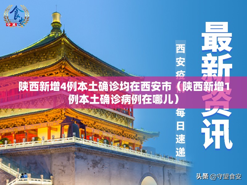 陕西新增4例本土确诊均在西安市(陕西新增1例本土确诊病例在哪儿) 陕西新增4例本土确诊均在西安市(陕西新增1例本土确诊病例在哪儿)