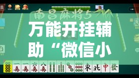 万能开挂辅助“微信小程序微乐麻将有挂是真的吗”原来可以开挂