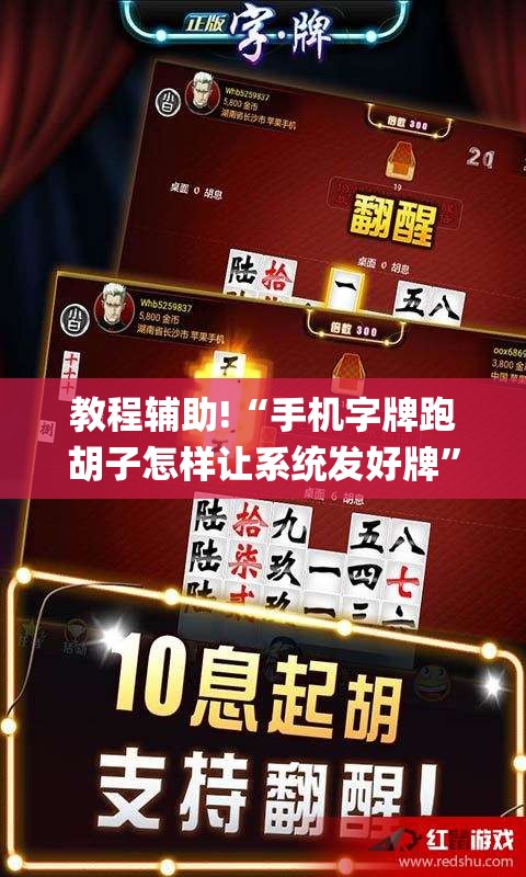 教程辅助!“手机字牌跑胡子怎样让系统发好牌”开挂(透视)辅助教程