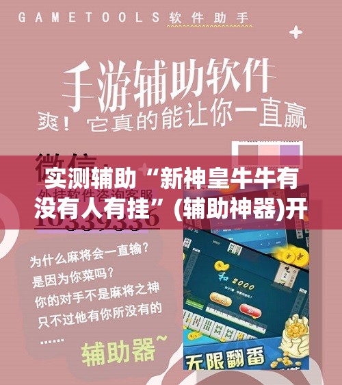 实测辅助“新神皇牛牛有没有人有挂	”(辅助神器)开挂详细教程