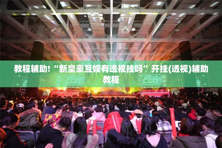 教程辅助!“新皇豪互娱有透视挂吗”开挂(透视)辅助教程
