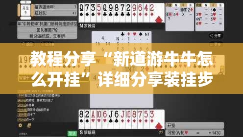 教程分享“新道游牛牛怎么开挂”详细分享装挂步骤