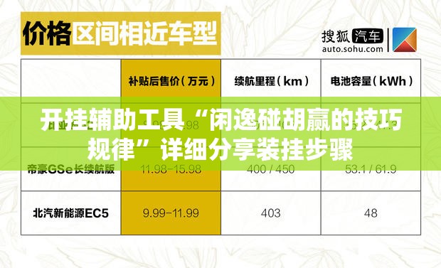 开挂辅助工具“闲逸碰胡赢的技巧规律”详细分享装挂步骤