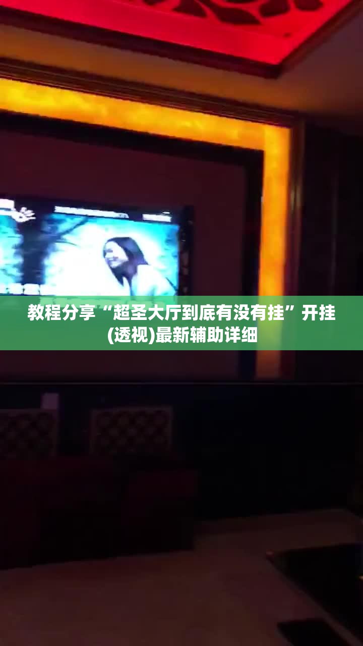 教程分享“超圣大厅到底有没有挂”开挂(透视)最新辅助详细