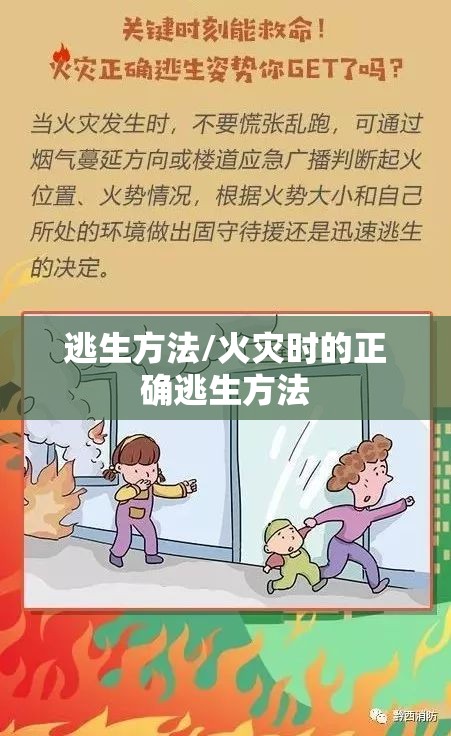 逃生方法/火灾时的正确逃生方法 逃生方法/火灾时的正确逃生方法