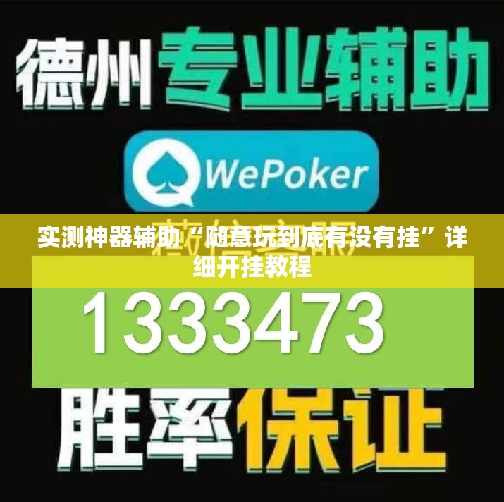 实测神器辅助“随意玩到底有没有挂	”详细开挂教程