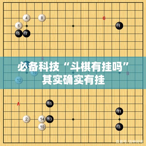必备科技“斗棋有挂吗”其实确实有挂