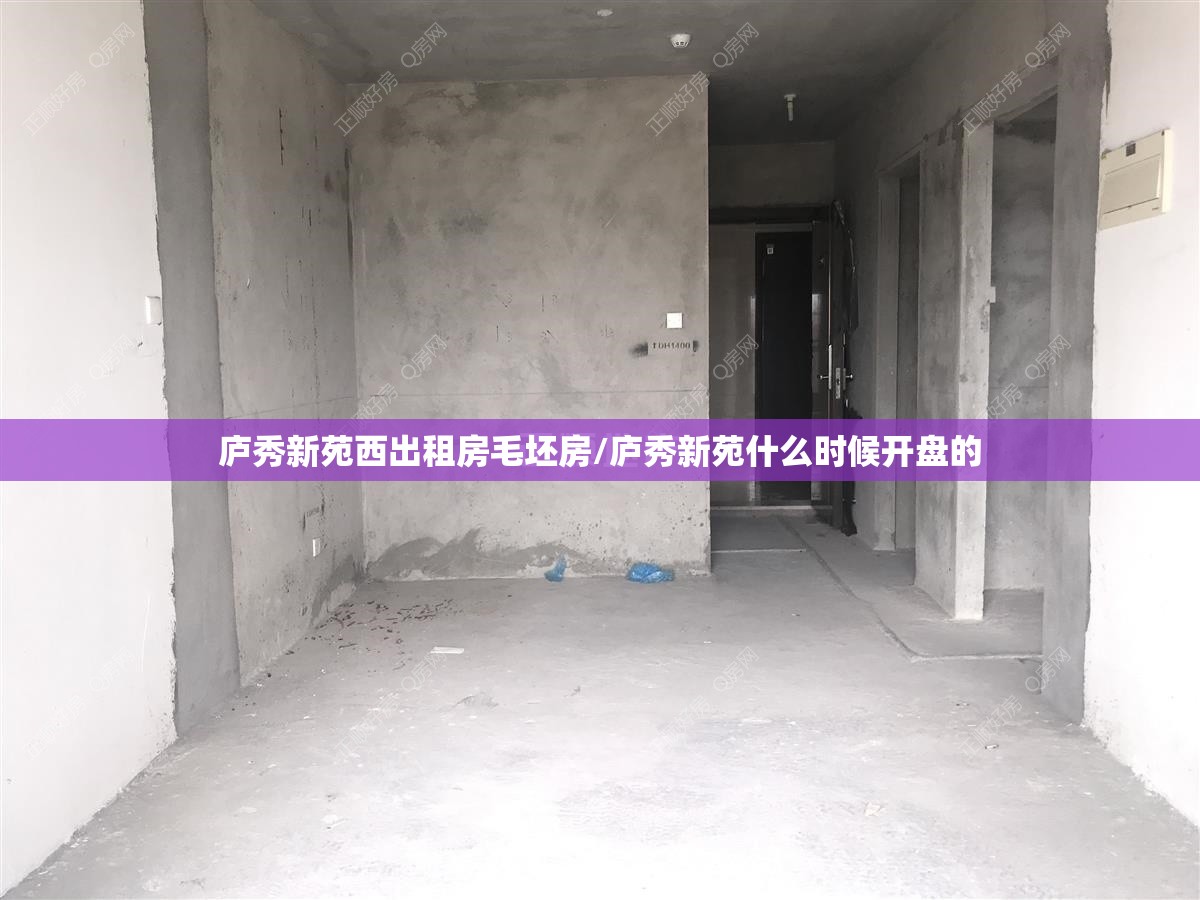 庐秀新苑西出租房毛坯房/庐秀新苑什么时候开盘的