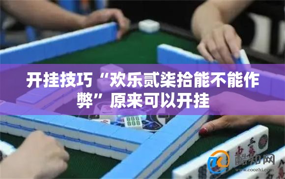 开挂技巧“欢乐贰柒拾能不能作弊”原来可以开挂