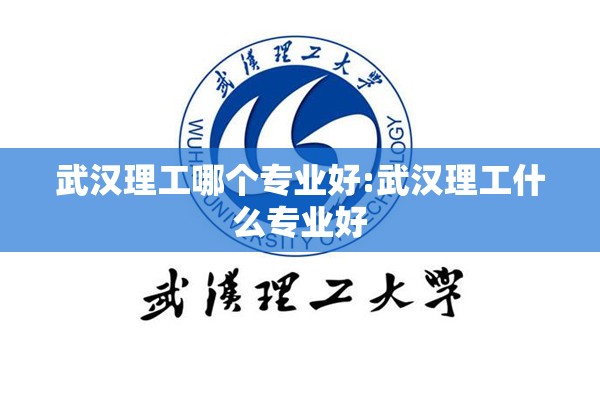 武汉理工哪个专业好:武汉理工什么专业好