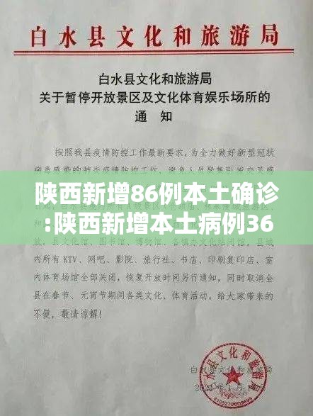 陕西新增86例本土确诊:陕西新增本土病例36例 陕西新增86例本土确诊:陕西新增本土病例36例