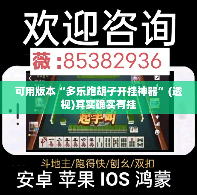 可用版本“多乐跑胡子开挂神器”(透视)其实确实有挂
