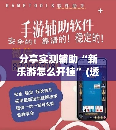 分享实测辅助“新乐游怎么开挂”(透视挂)辅助下载教程
